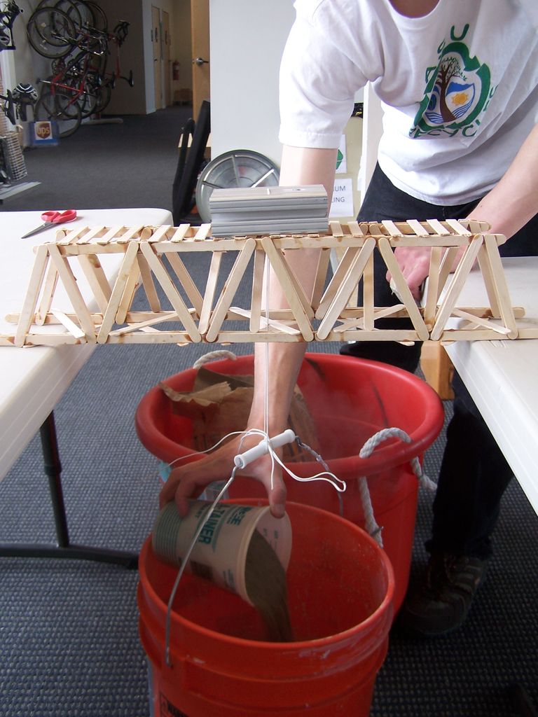 Popsicle Sticks Bridge Contest IES Huelin Bilingual