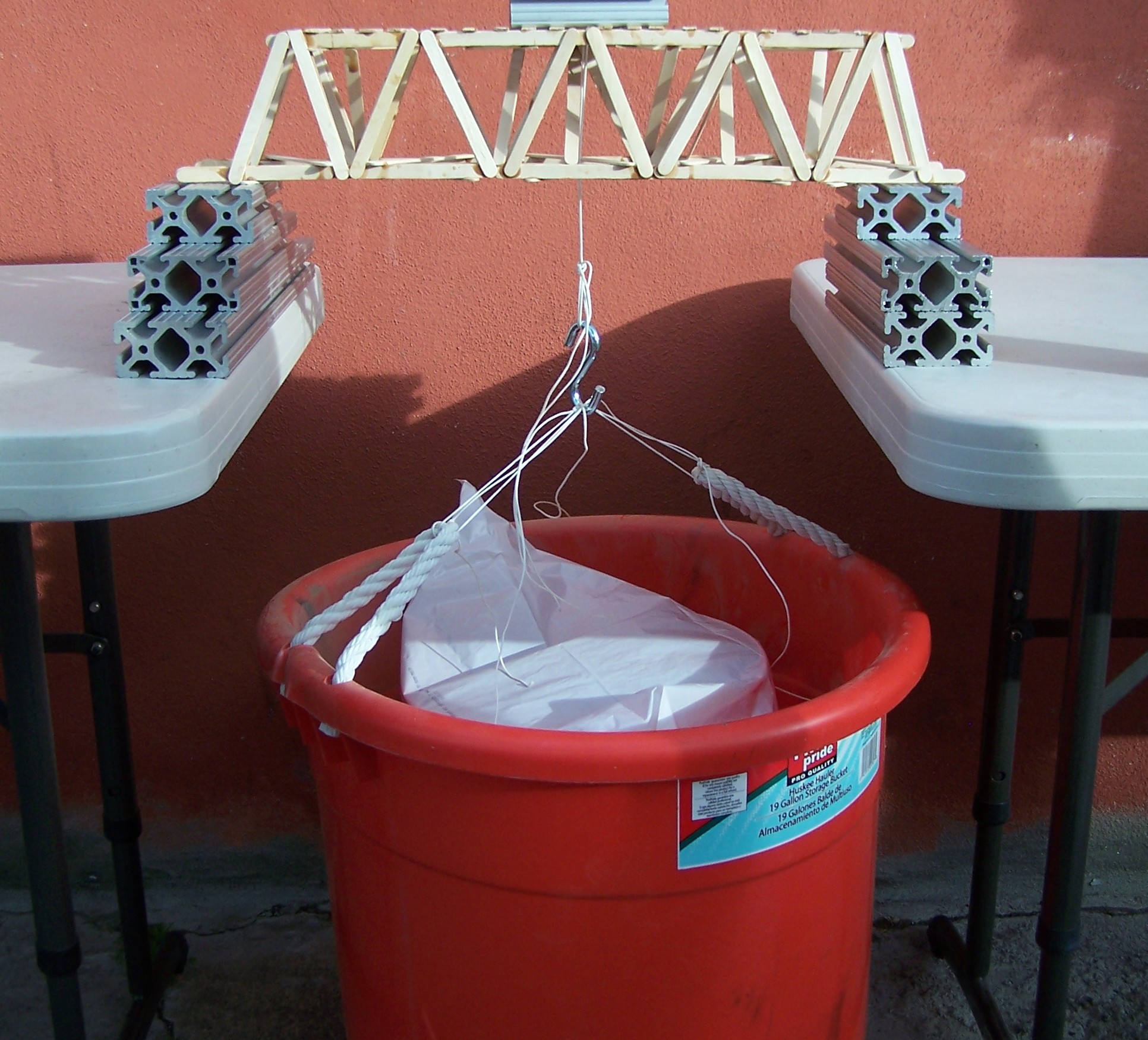 Popsicle Sticks Bridge Contest IES Huelin Bilingual